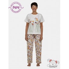 Pijama Feminino - MC+Calça
